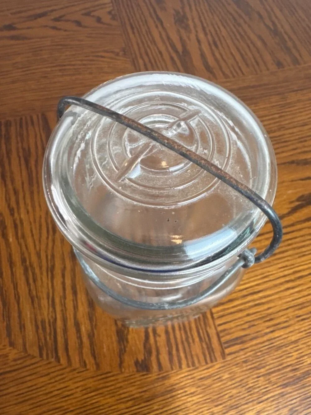 Ball Ideal Glass Quart Canning Jar with Wire Lock